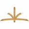 Ekena Millwork Davenport Rough Sawn Timber Gable Bracket, Western Red Cedar, 72"W x 36"H x 4"D x 4"F, 12/12 Pitch GBW072X36X0404DAV00RWR - alternate 1